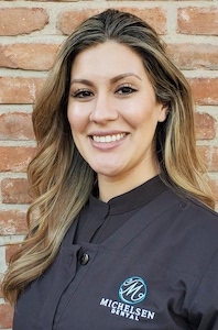 Orange CA dentistry team member Christina