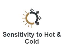 sensitivity to hot and cold icon