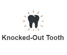 knocked out tooth icon