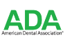 ADA American Dental Association logo.